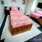 ملحفه کشدار یک نفره طرح سروناز (صورتی) کد MT9035812 - تصویر 3