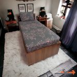 ملحفه کشدار یک نفره طرح سروناز (خاکستری) کد MT9035811 - تصویر 3