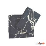 نیم ست روتختی کش دار طرح سنگی طوسی