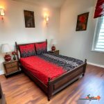 ملحفه کشدار دونفره طرح گل رز (قرمز) عرض160 کد MT16035247