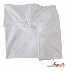 روتختی ملحفه دونفره هتلی سفید